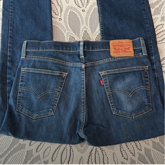 Levi's 513 Slim Straight Stretch Jeans size 32 x 32 - Picture 6 of 8